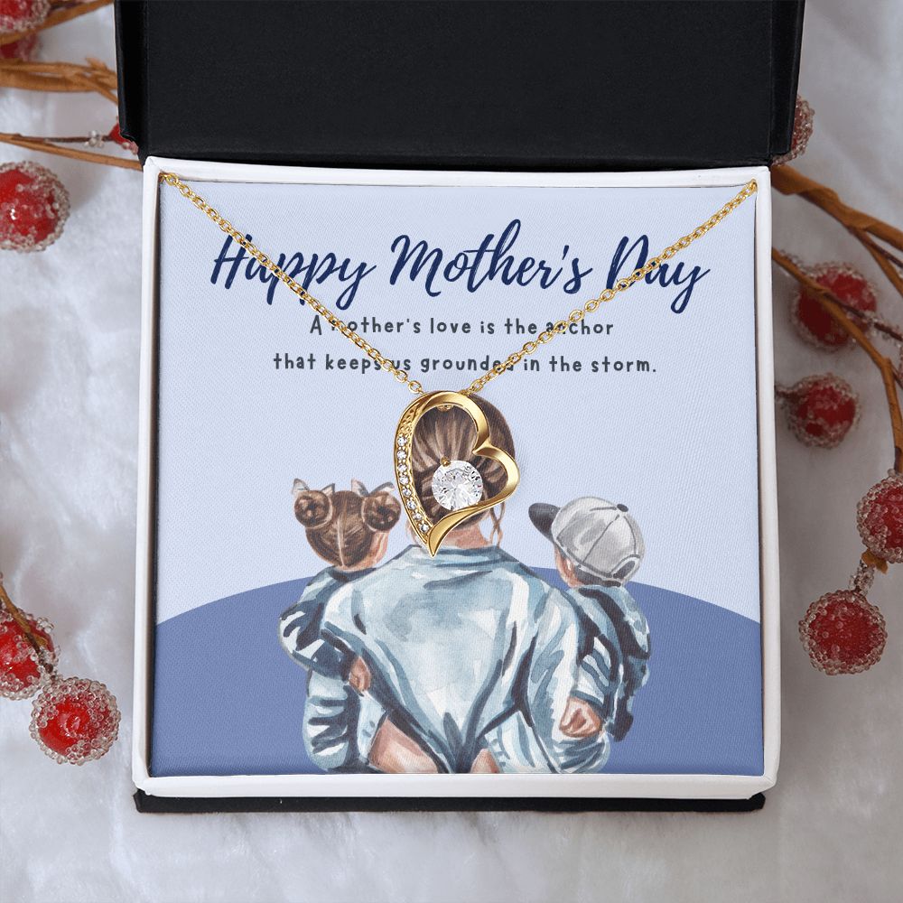 Happy Mother's Day | A Mother's love is the anchor - Forever Love Necklace