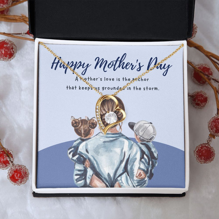 Happy Mother's Day | A Mother's love is the anchor - Forever Love Necklace
