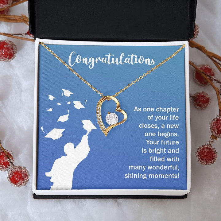 Happy Graduation | It's Time to Soar, Graduate! Your Future Awaits - Forever Love Necklace