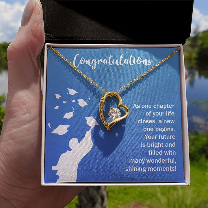 Happy Graduation | It's Time to Soar, Graduate! Your Future Awaits - Forever Love Necklace
