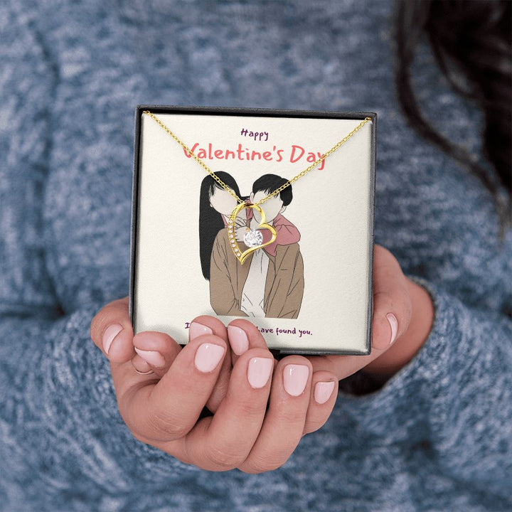 Happy Valentine's Day | I'm So Blessed to Have You in My Life - Forever Love Necklace