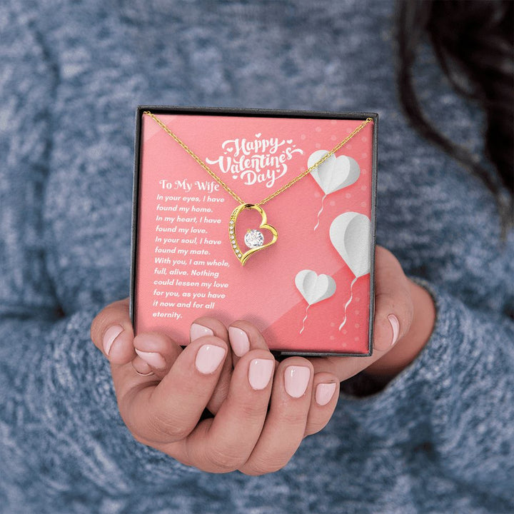 Valentine's Day | To My Wife - Forever Love Necklace