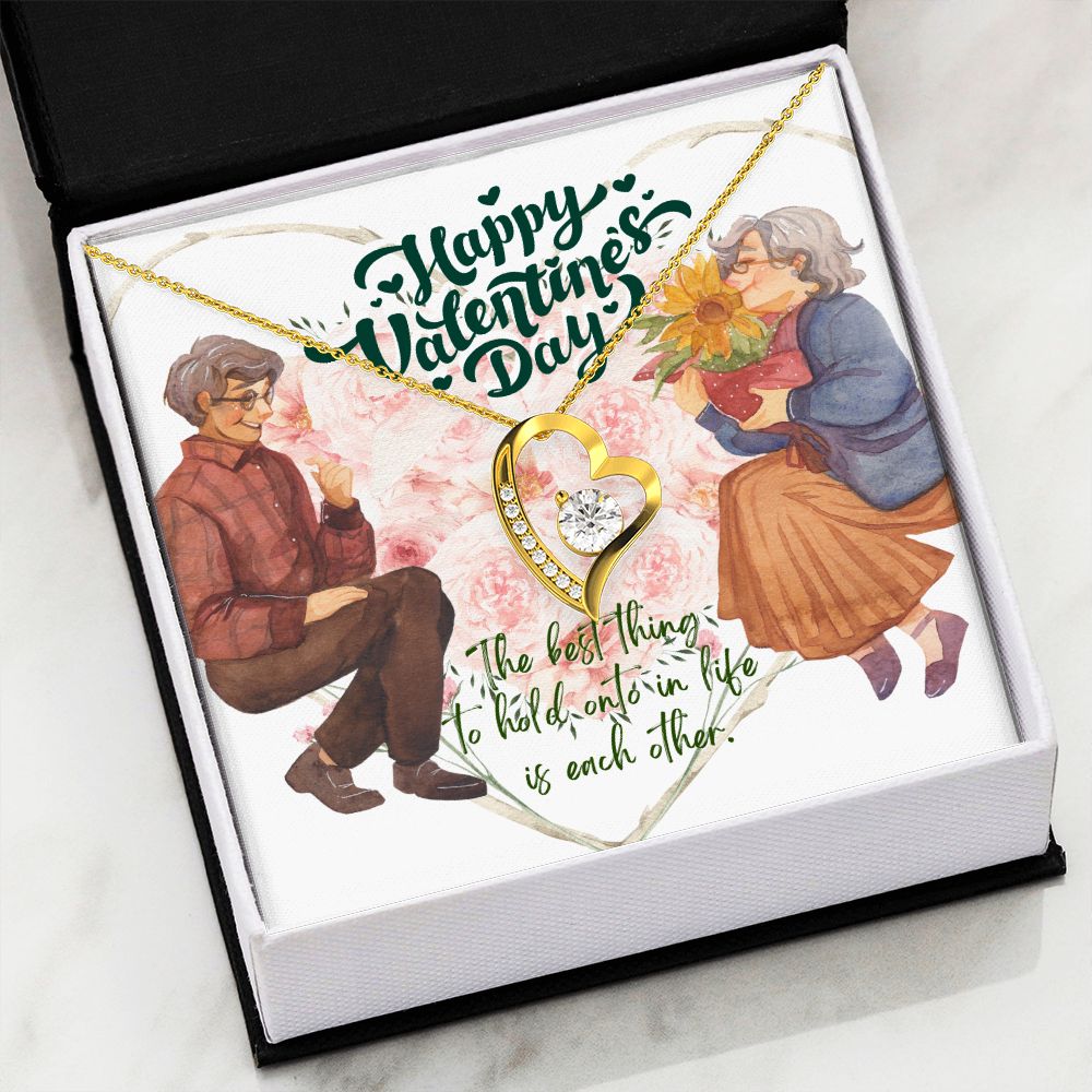 Happy Valentine's Day | A lifetime of love - Forever Love Necklace