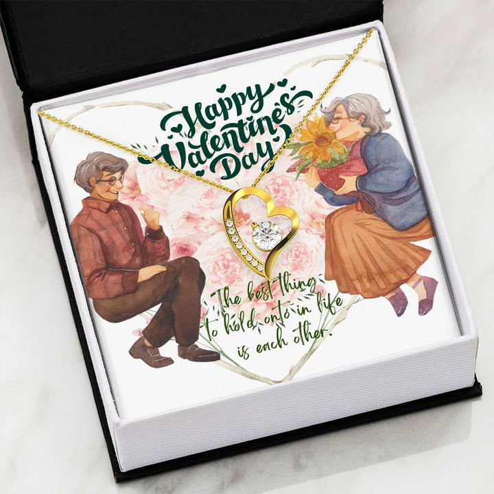 Happy Valentine's Day | A lifetime of love - Forever Love Necklace