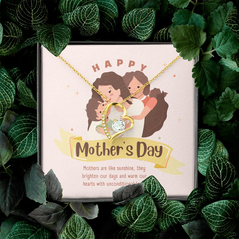 Happy Mother's Day | Mothers are like Sunshine - Forever Love Necklace