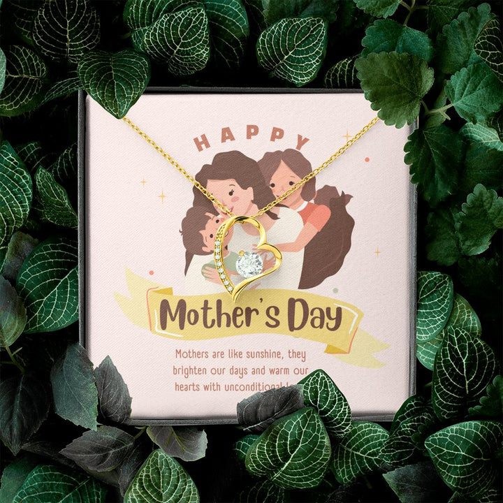 Happy Mother's Day | Mothers are like Sunshine - Forever Love Necklace