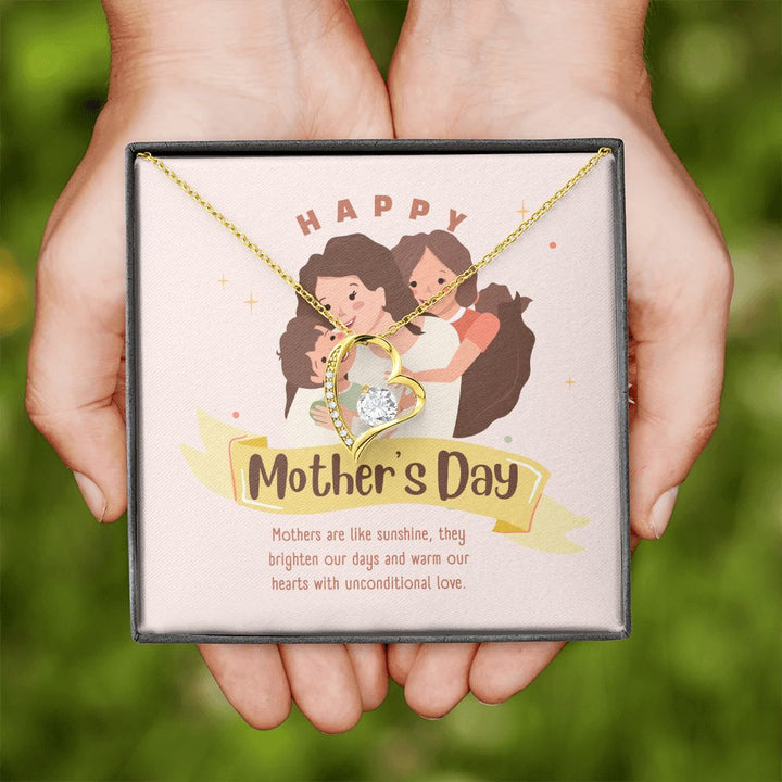Happy Mother's Day | Mothers are like Sunshine - Forever Love Necklace