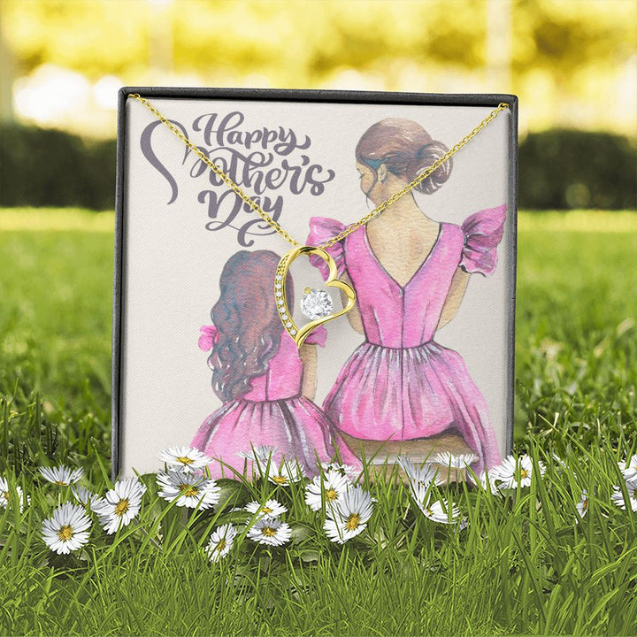 Happy Mother's Day | You're More Than a Mom, You're My Best Friend - Forever Love Necklace
