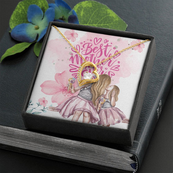 Happy Mother's Day | Best Mother Ever - Forever Love Necklace
