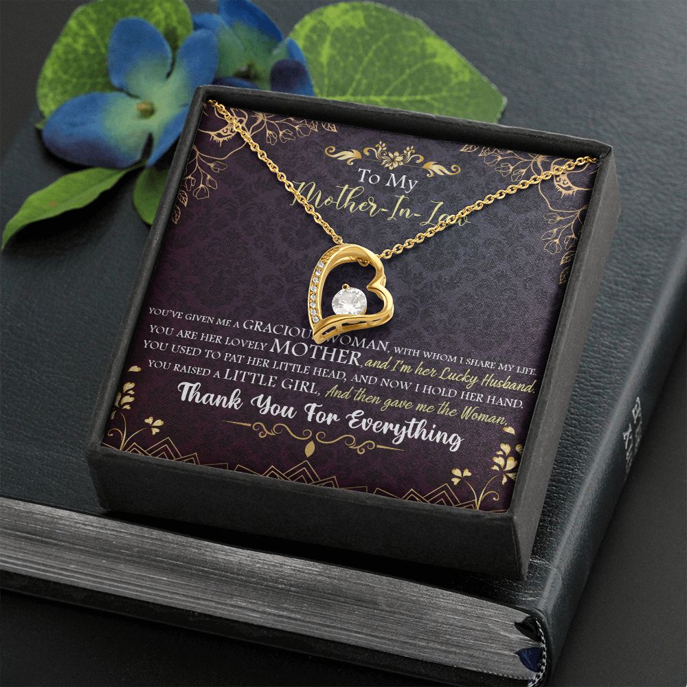 To My Mother-in-Law | Thank you for everything - Forever Love Necklace