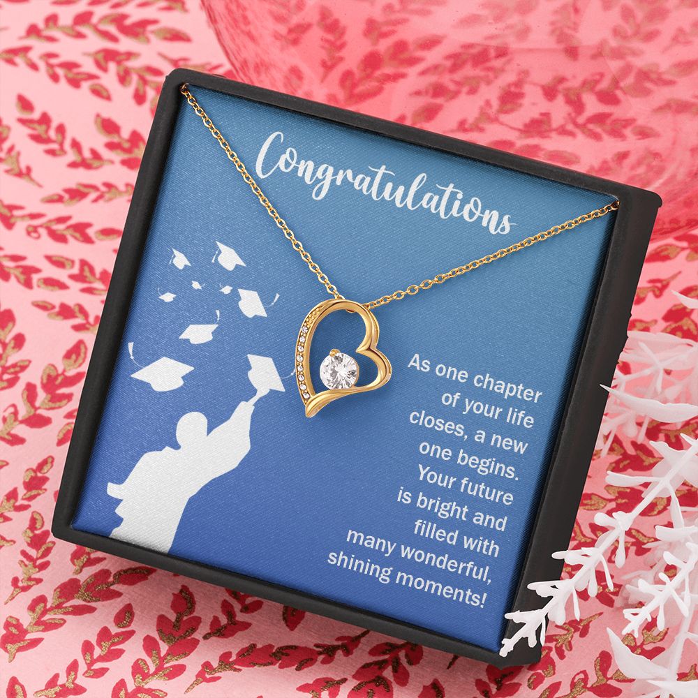 Happy Graduation | It's Time to Soar, Graduate! Your Future Awaits - Forever Love Necklace