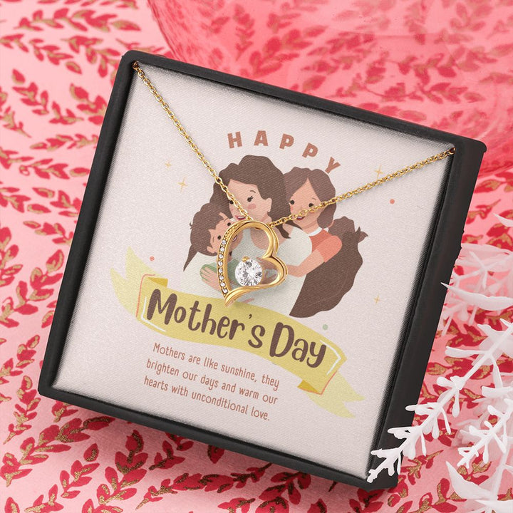 Happy Mother's Day | Mothers are like Sunshine - Forever Love Necklace