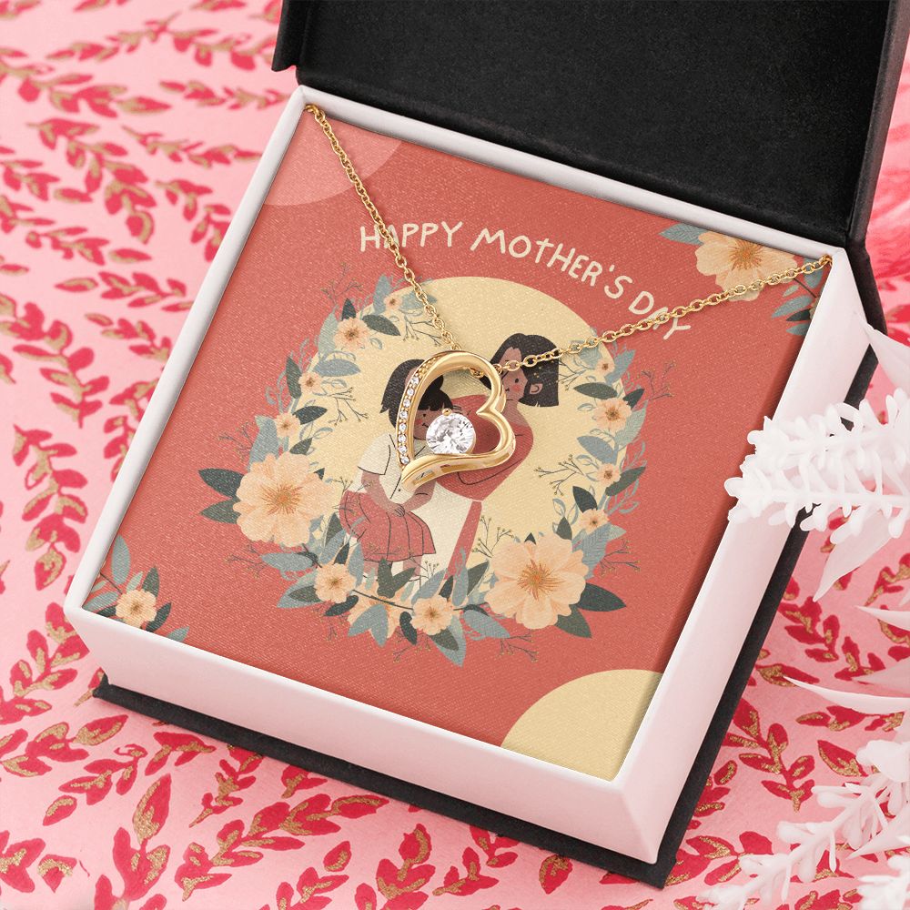 Happy Mother's Day | Supportive Mom - Forever Love Necklace