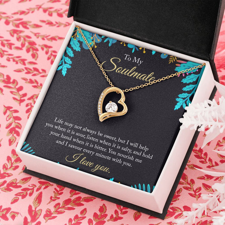 To My Wife | To My Soulmate - Forever Love Necklace