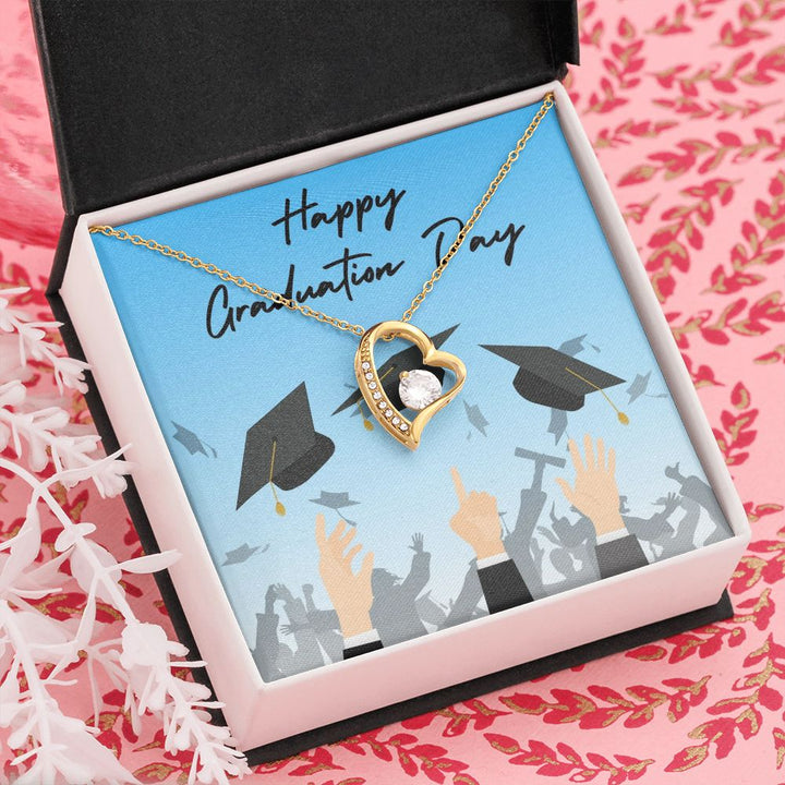 Happy Graduation | Congrats Grad! - Forever Love Necklace
