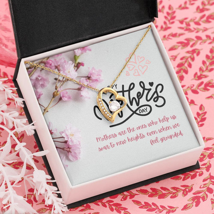 Happy Mother's Day | Mothers are the ones who help us - Forever Love Necklace
