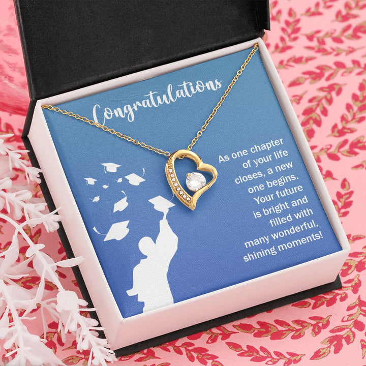 Happy Graduation | It's Time to Soar, Graduate! Your Future Awaits - Forever Love Necklace