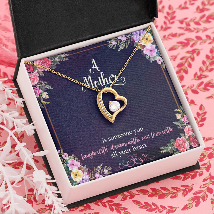 A Mother | Someone you love with all your heart - Forever Love Necklace
