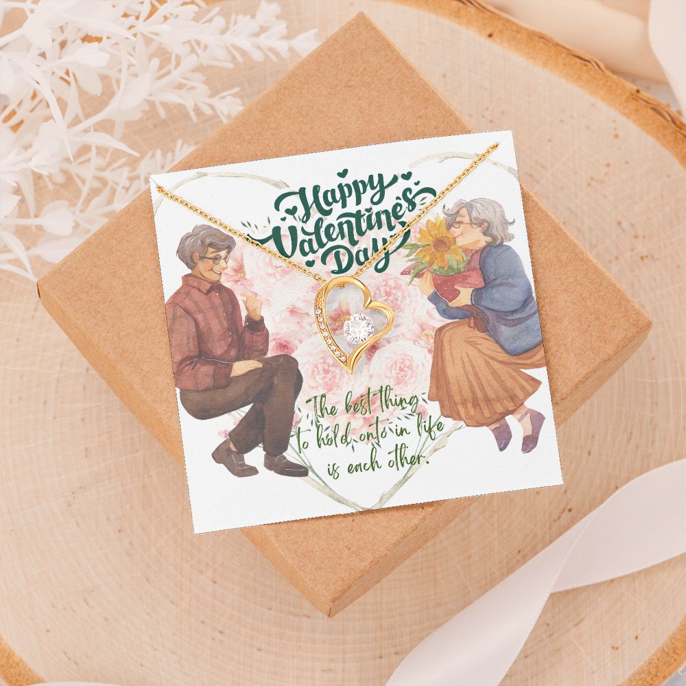 Happy Valentine's Day | A lifetime of love - Forever Love Necklace