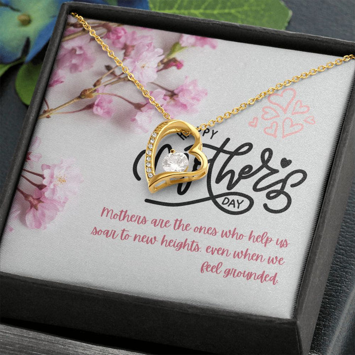 Happy Mother's Day | Mothers are the ones who help us - Forever Love Necklace