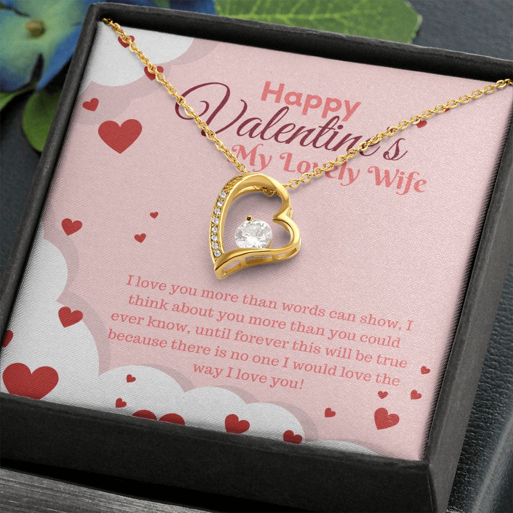 Valentine's Day | My Lovely Wife - Forever Love Necklace