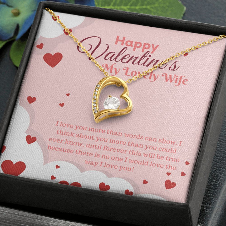 Valentine's Day | My Lovely Wife - Forever Love Necklace