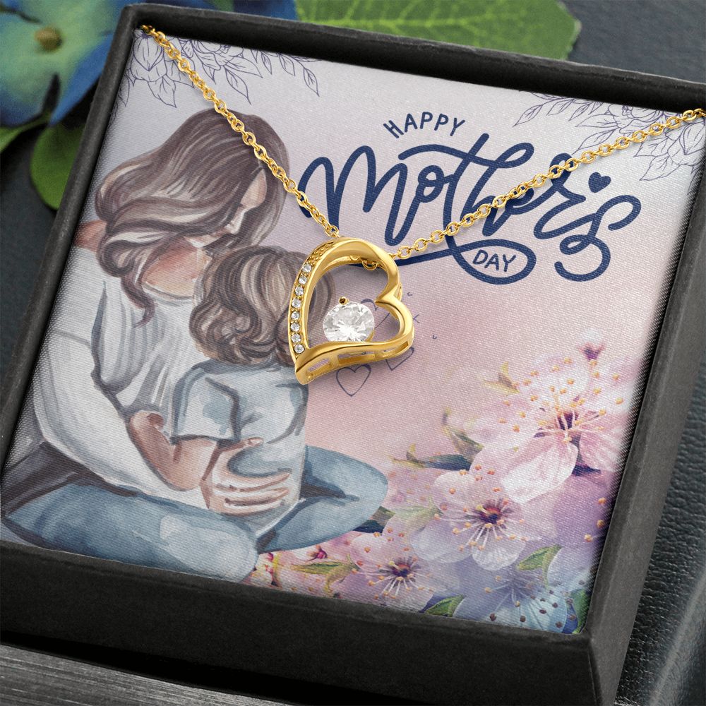 Happy Mother's Day | I love you Mommy - Forever Love Necklace