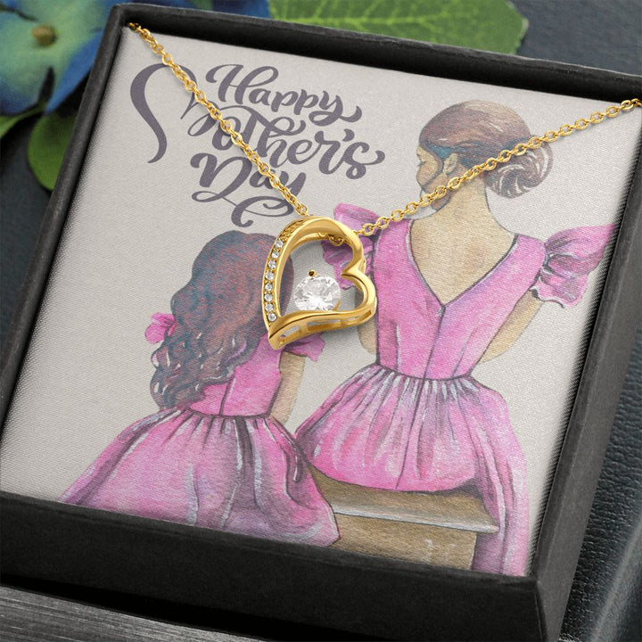 Happy Mother's Day | You're More Than a Mom, You're My Best Friend - Forever Love Necklace