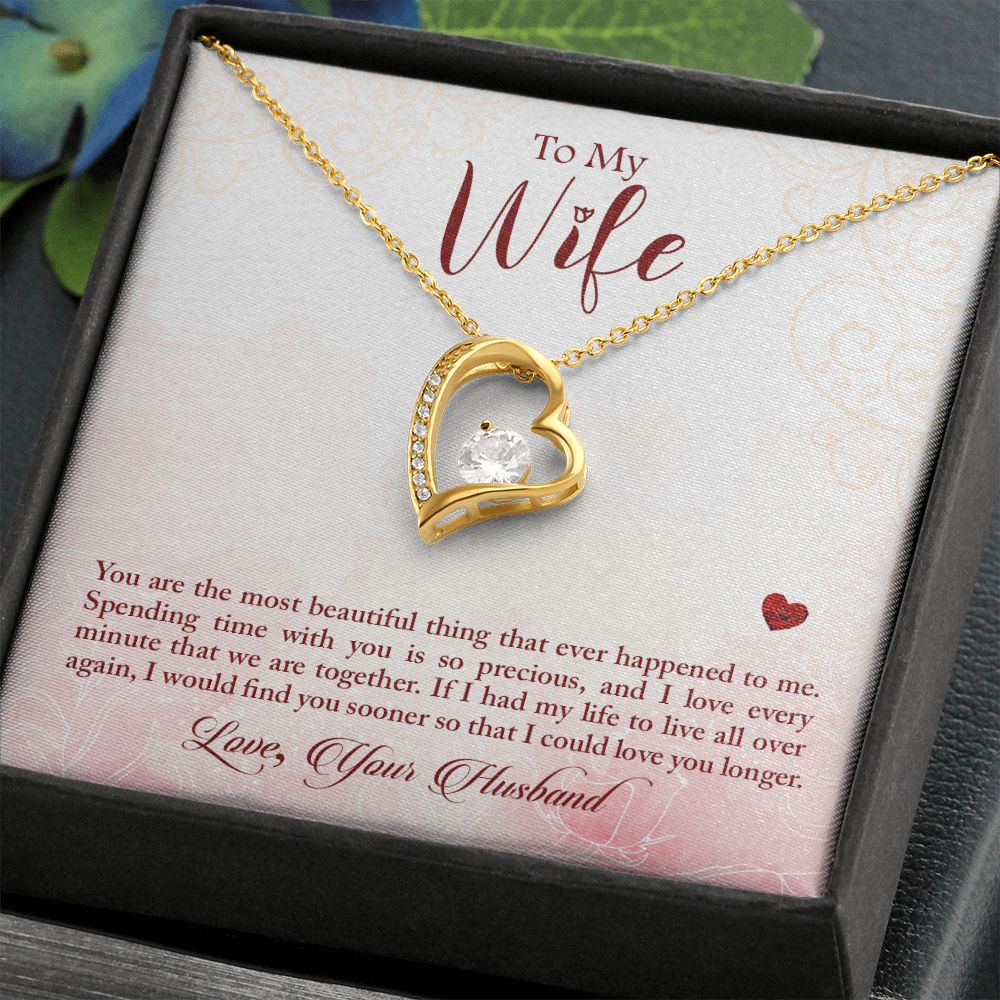 To My Wife | Forever With You - Forever Love Necklace