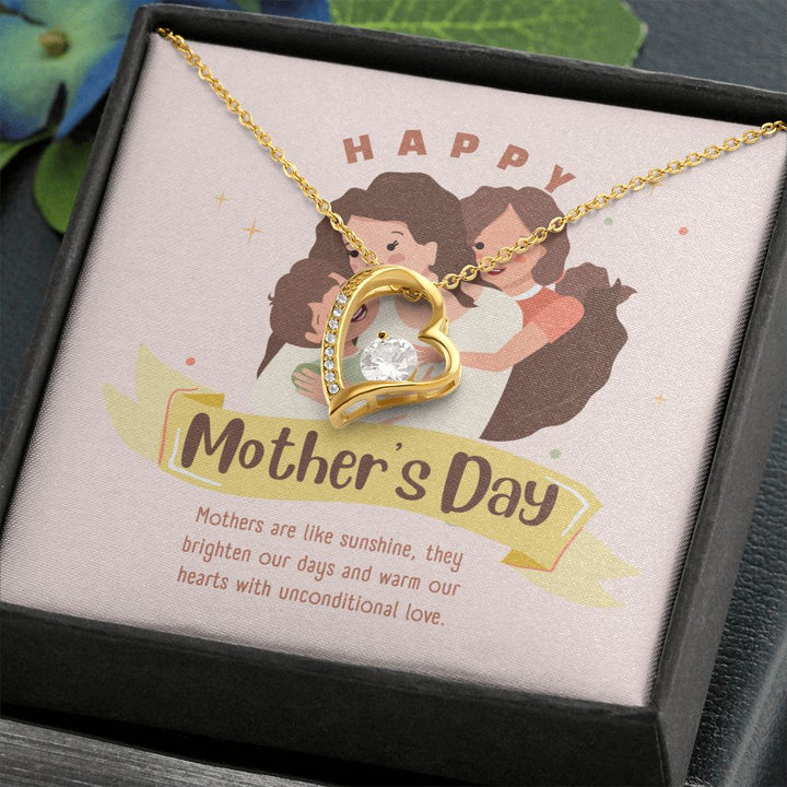 Happy Mother's Day | Mothers are like Sunshine - Forever Love Necklace