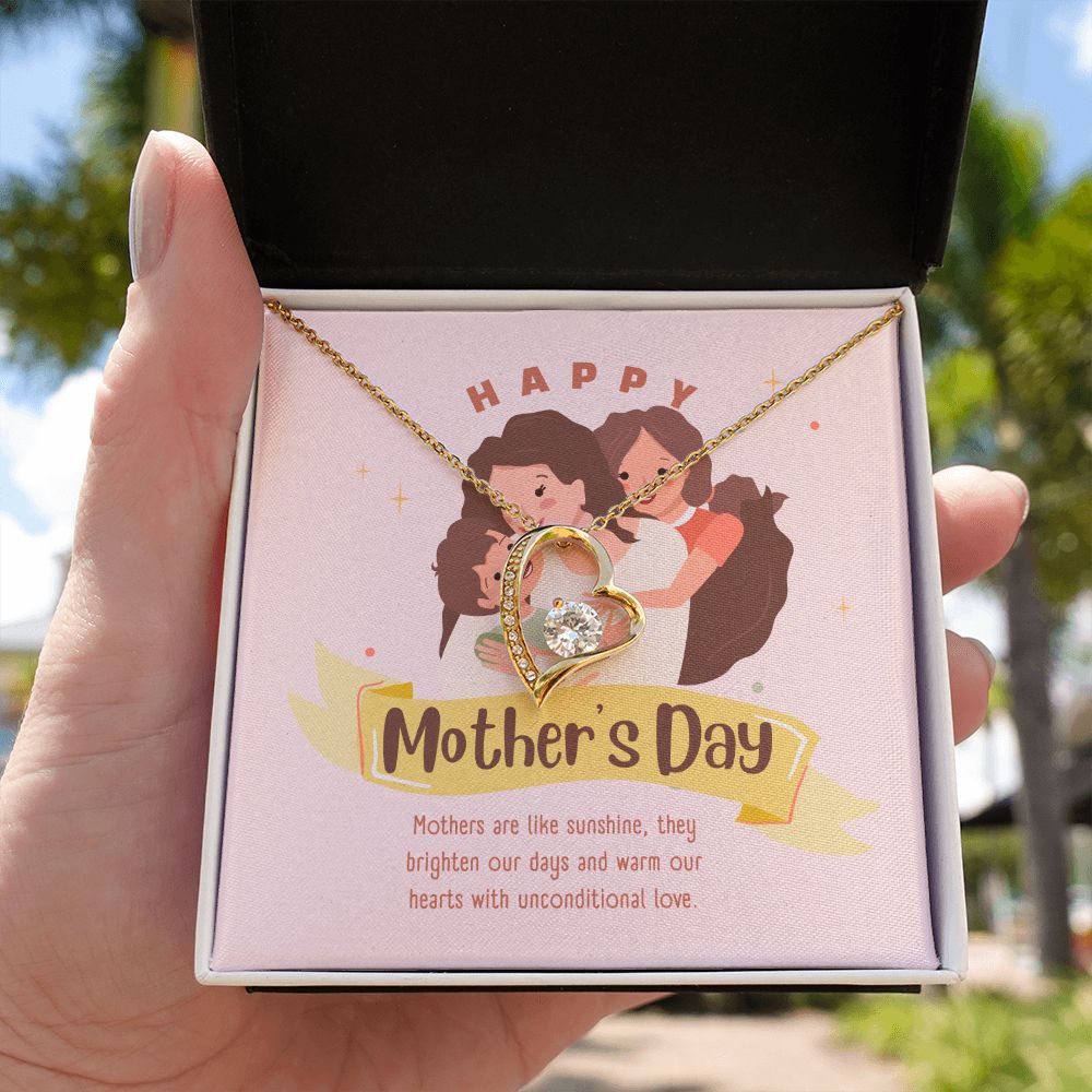 Happy Mother's Day | Mothers are like Sunshine - Forever Love Necklace