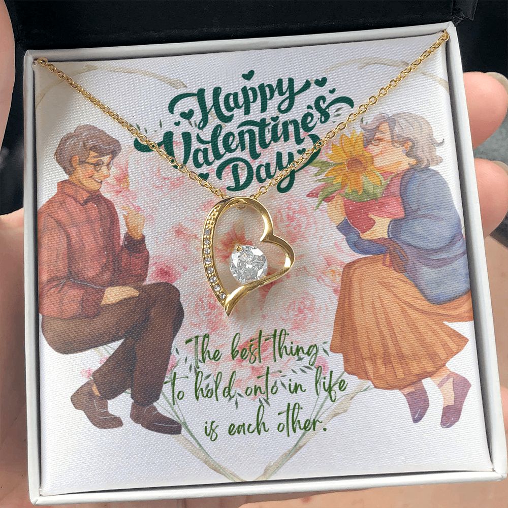 Happy Valentine's Day | A lifetime of love - Forever Love Necklace