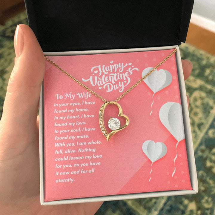 Valentine's Day | To My Wife - Forever Love Necklace