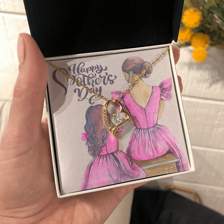 Happy Mother's Day | You're More Than a Mom, You're My Best Friend - Forever Love Necklace