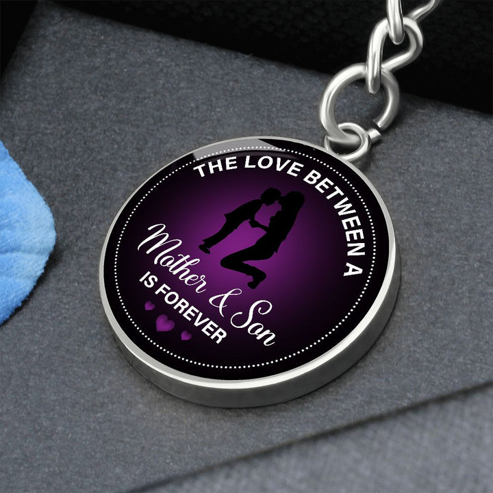 Mother and Son | The Love Between is Forever - Circle Keychain