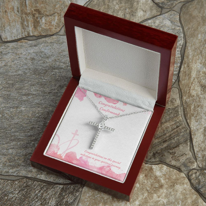 Congratulations Confirmand | Special Milestone in your Spiritual Journey - CZ Cross Necklace