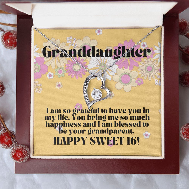 Granddaughter | I am so grateful to have you in my life - Forever Love Necklace