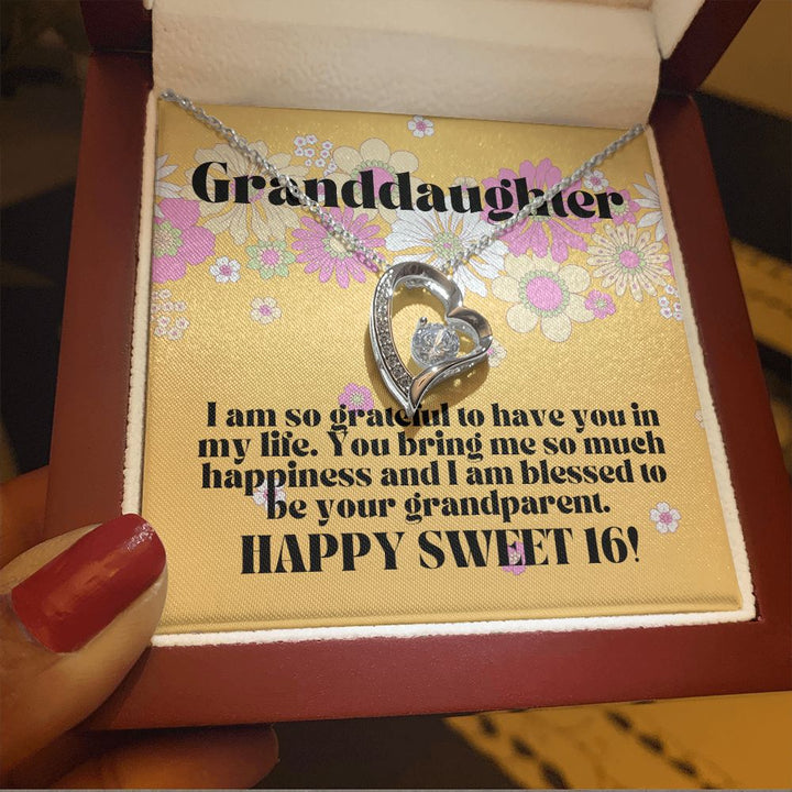 Granddaughter | I am so grateful to have you in my life - Forever Love Necklace