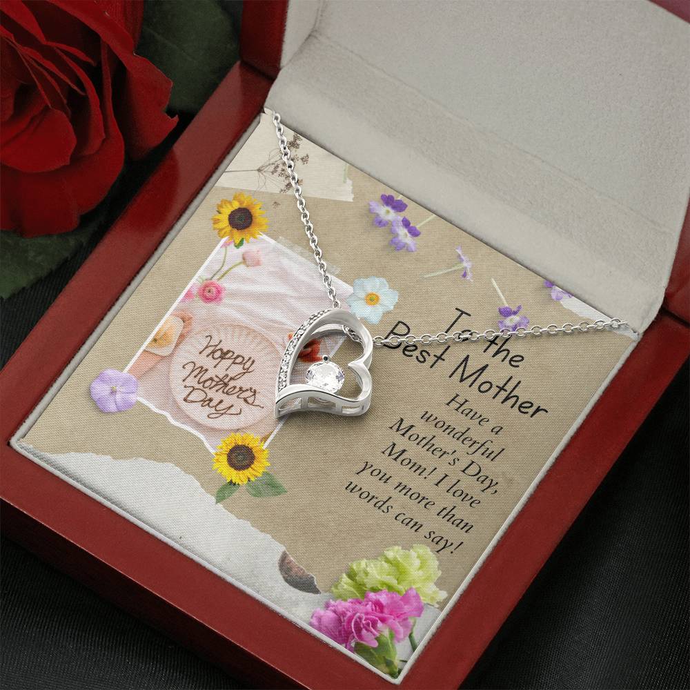 Happy Mother's Day | I love you more than words can say! - Forever Love Necklace