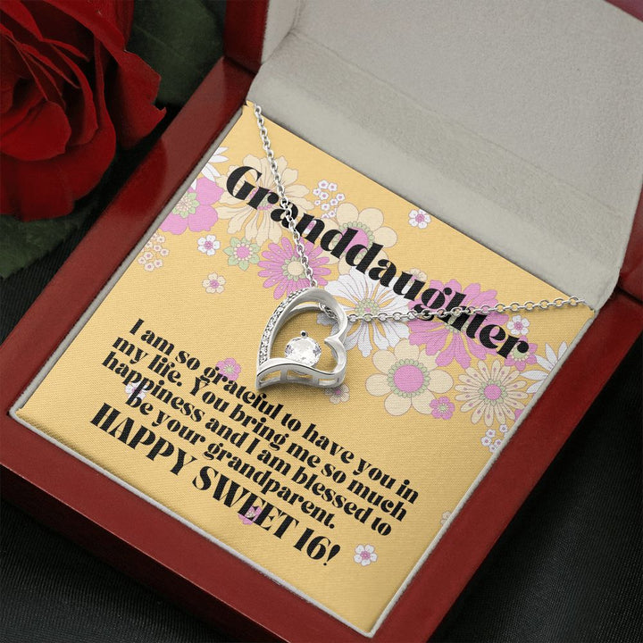 Granddaughter | I am so grateful to have you in my life - Forever Love Necklace