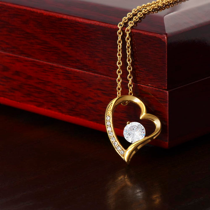 To My Girlfriend | I'm Berry fond of You! Will You Marry Me? - Forever Love Necklace