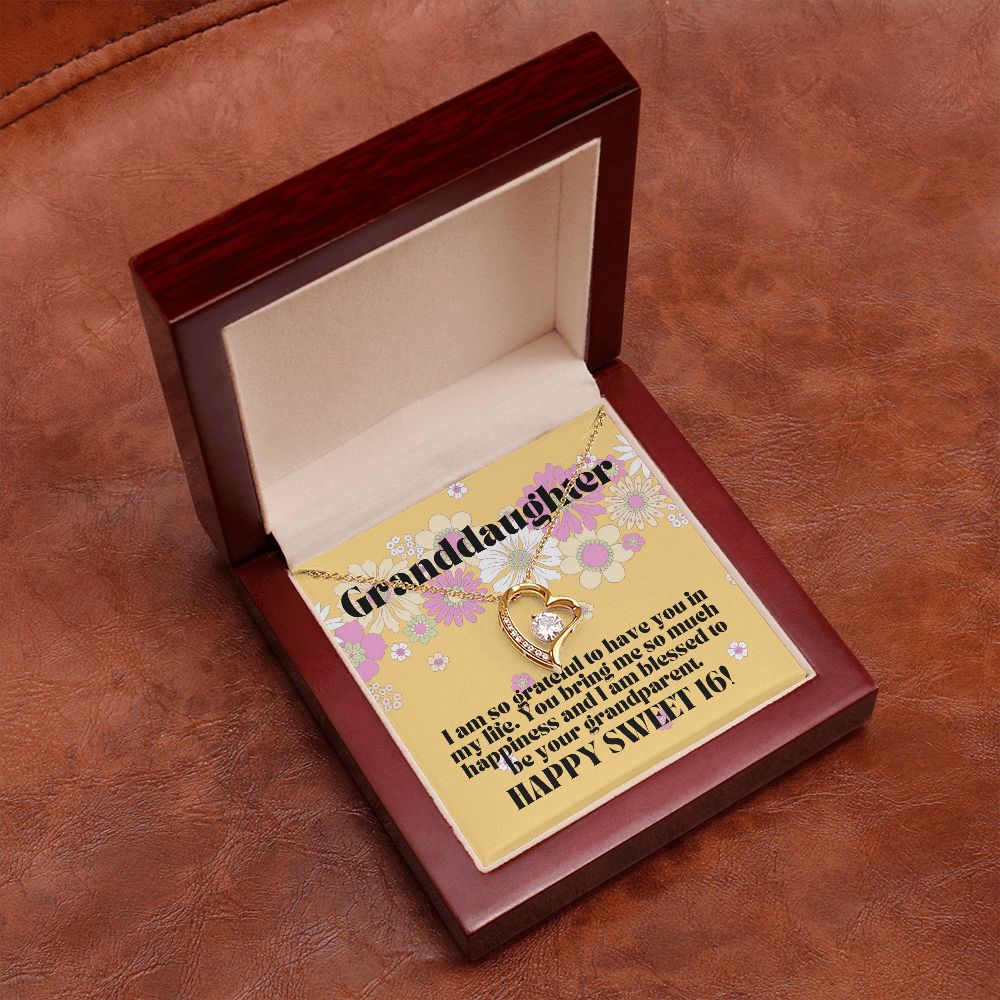 Granddaughter | I am so grateful to have you in my life - Forever Love Necklace