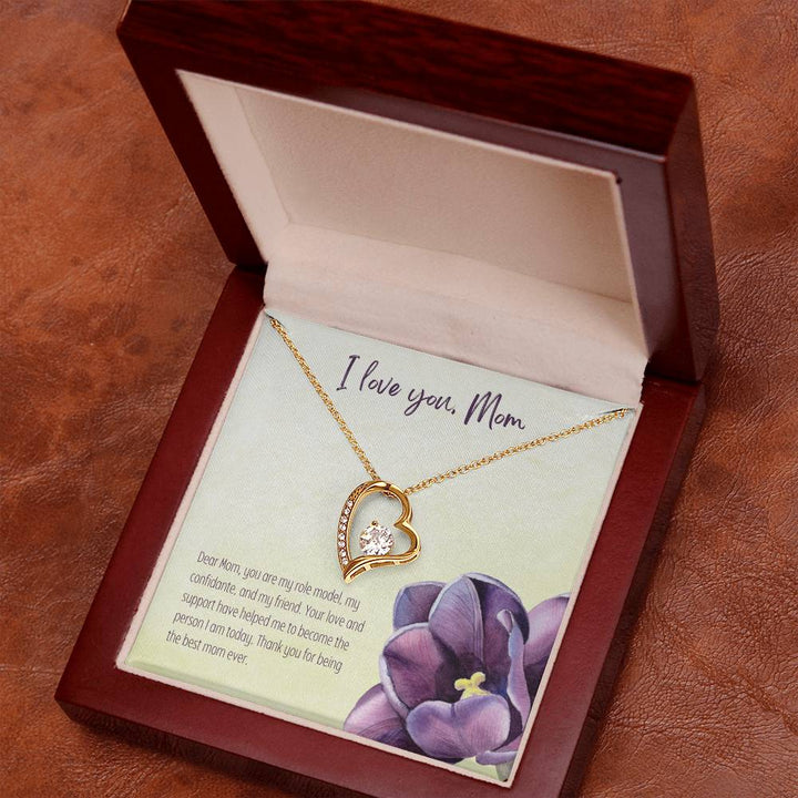 Happy Mother's Day | You are my role model, my confidante, and my friend - Forever Love Necklace