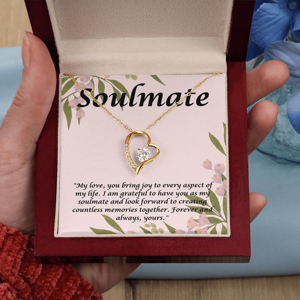 Soulmate | My Love, you bring joy to every aspect of my Life. - Forever Love Necklace