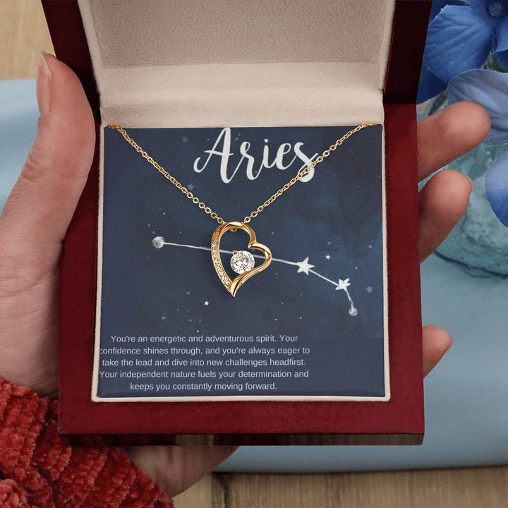 Aries | You're an energetic and adventurous spirit - Forever Love Necklace