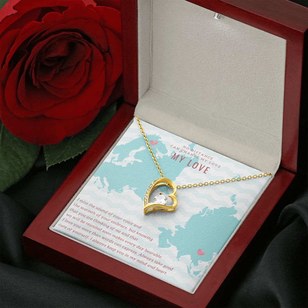 My Love | I miss the sound of your voice - Forever Love Necklace