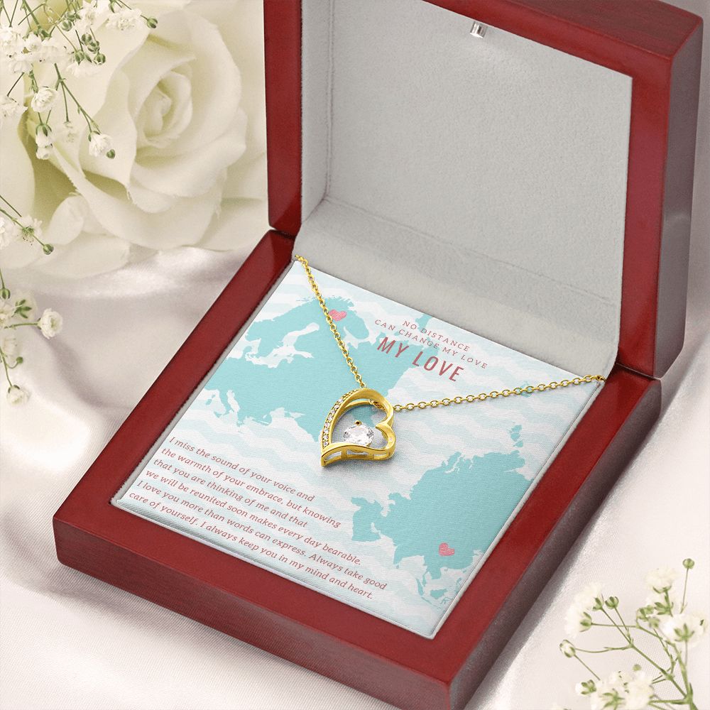 My Love | I miss the sound of your voice - Forever Love Necklace