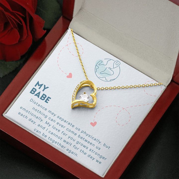 My Babe | I cannot wait for the day we can be together again - Forever Love Necklace