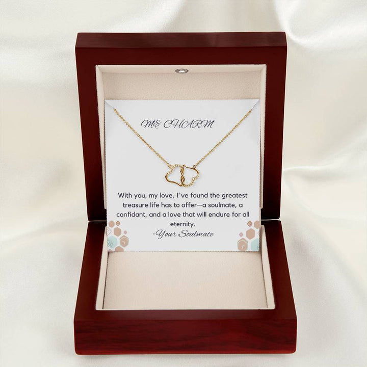 My Charm | With you, my love, I've found the greatest treasure life has to offer - Everlasting Love Necklace