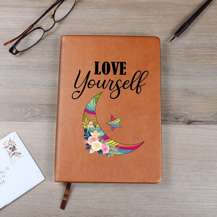 Love Yourself - Graphic Leather Journal